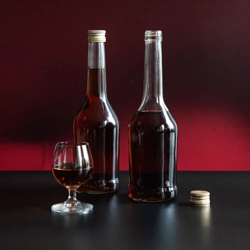 Fľaša Napoleon 500 ml s uzáverom fi28, 6 ks - 8