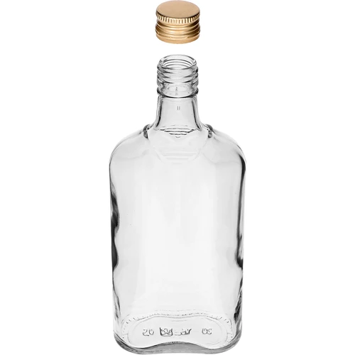 Fľaša Ploskačka 500 ml s uzáverom, 6 ks - 6