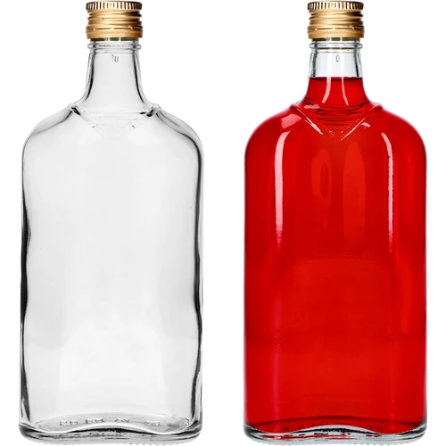 Fľaša Ploskačka 500 ml s uzáverom, 6 ks - 7