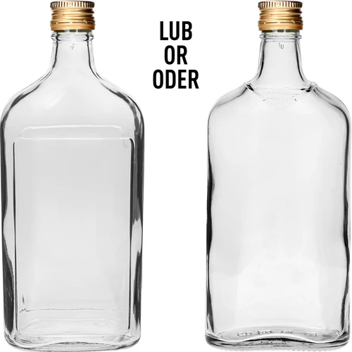 Fľaša Ploskačka 500 ml s uzáverom, 6 ks - 2