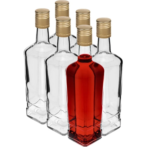 Fľaša Pryncypalna 500 ml so skrutkovacím uzáverom, 6 ks. - 2