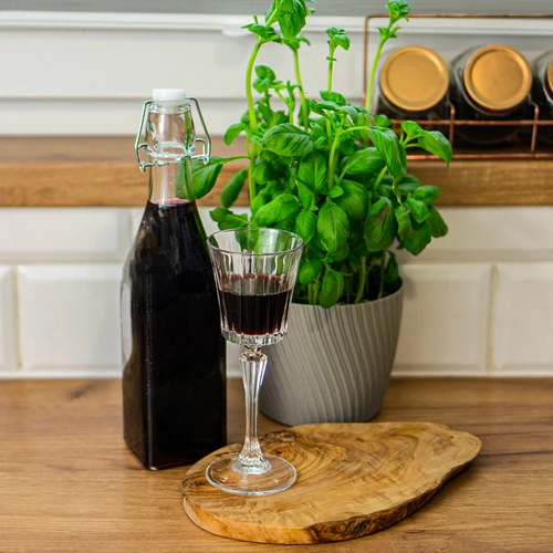 Fľaša Štvorcová s hermetickým uzáverom 0,5 L - 3