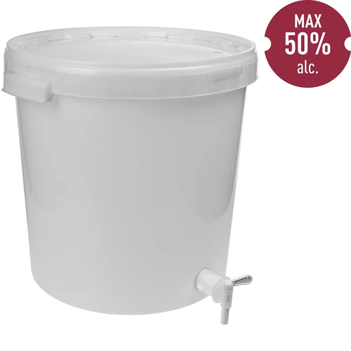 Fermentačná nádoba 30 L s poklopom a kohútikom - 2