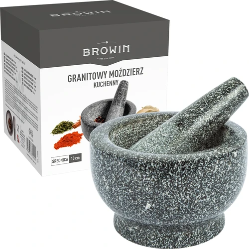Granitový kuchynský mažiar s tĺčikom - 7