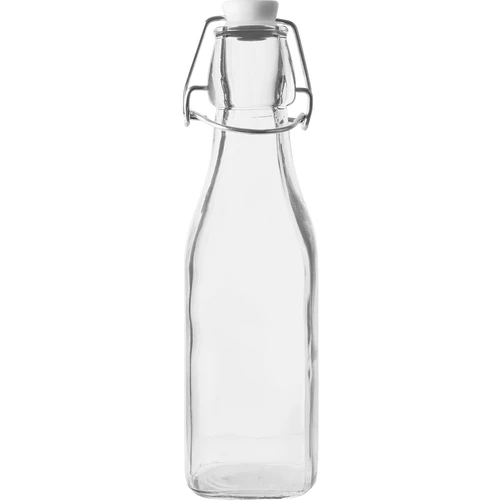 Hermetická štvorcová fľaša 250 ml