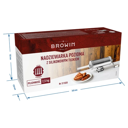 Horizontálna plnička 2,5 kg so silikónovým piestom - 11