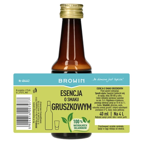 Hrušková esencia – základ na hruškový likér, 40 ml - 5