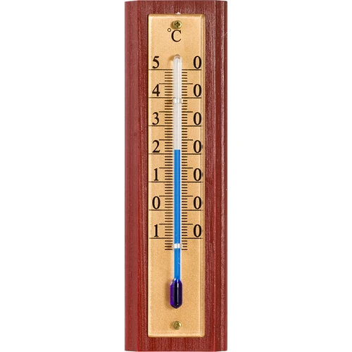 Izbový teplomer so zlatou stupnicou (-10°C do +50°C) 12cm