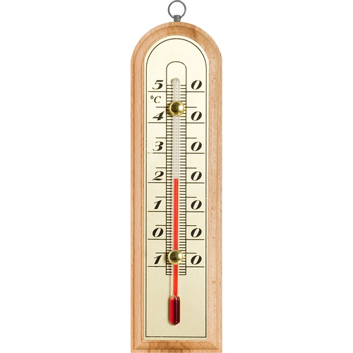 Izbový teplomer so zlatou stupnicou (-10°C do +50°C) 16cm