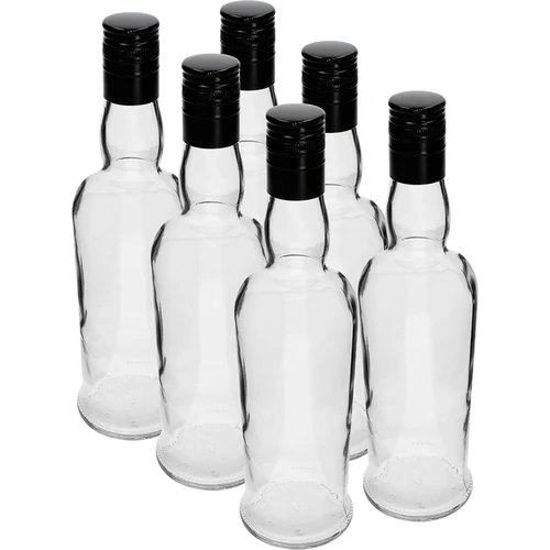 Kapitańska fľaša 500 ml so skrutkovacím uzáverom - 6 ks