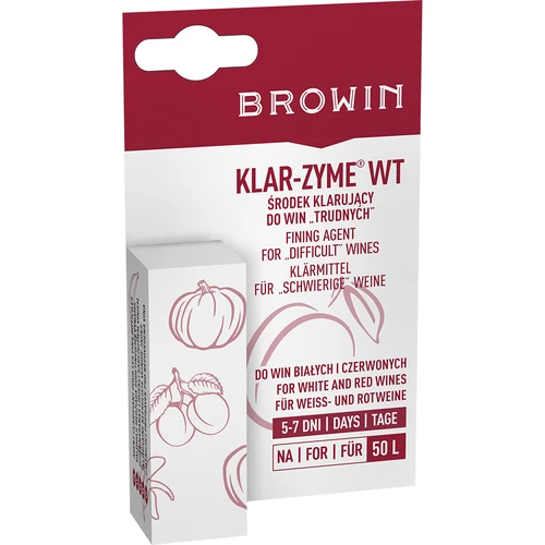 Klar-zyme - číriaci prostriedok