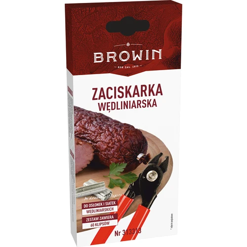 Kliešte na údeniny + 60 klipsov - 3