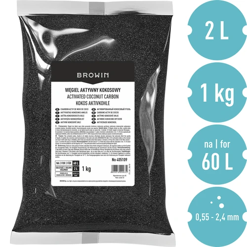 Kokosové aktívne uhlie 1 kg - 3