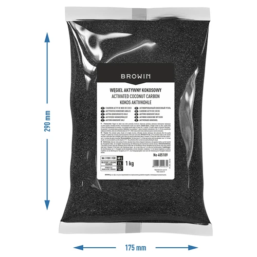 Kokosové aktívne uhlie 1 kg - 6