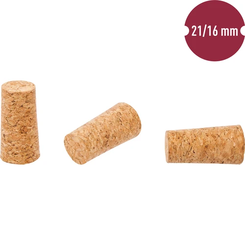 Korková zátka 21/16 mm 50 ks - 2