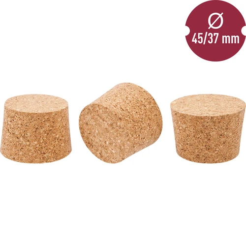 Korková zátka 45/37mm 5ks. - 2