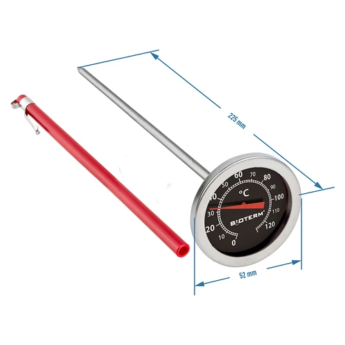 Kuchynský teplomer (0°C do +120°C) 20,5cm - 2