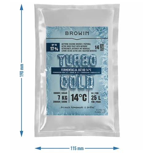 Kvasnice Turbo Cold 120 g - 7