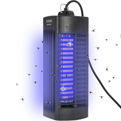 Lampa na hubenie hmyzu Manhattan UVA 6 W, čierna - 3