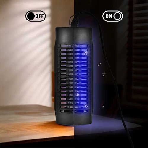 Lampa na hubenie hmyzu Manhattan UVA 6 W, čierna - 9