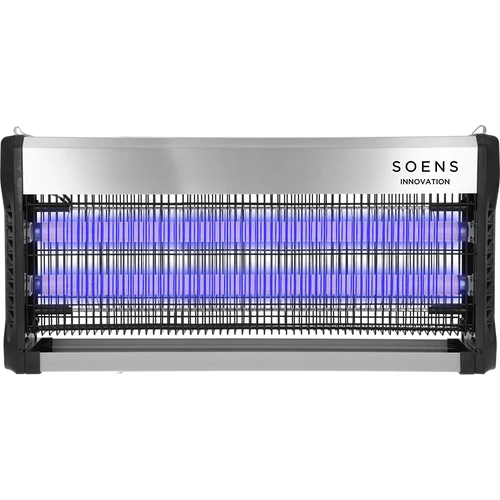 Lampa na hubenie hmyzu UVA 40 W, strieborná
