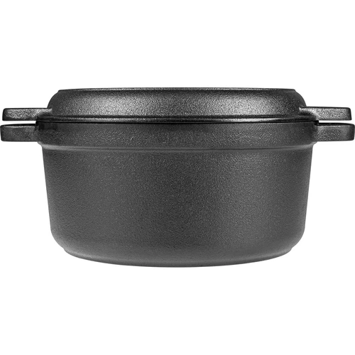 Liatinový hrniec s panvicou, 5 L + 1 L - 5