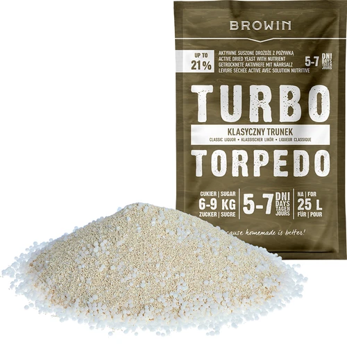 Liehovarnícke kvasnice Turbo Torpedo 5-7 dní 21% 100g - 3