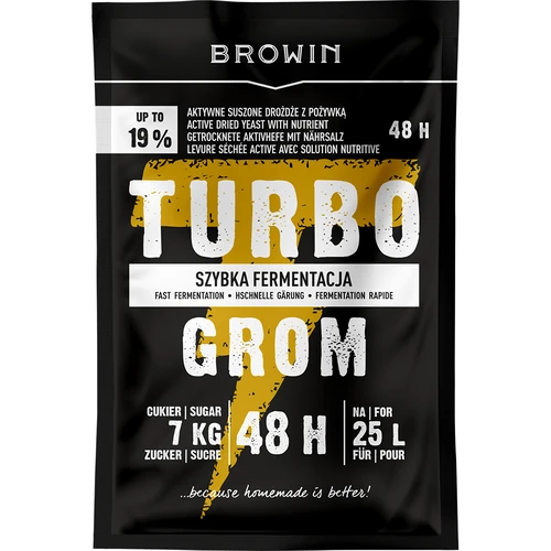 Liehovarské kvasnice Turbo Grom 48h