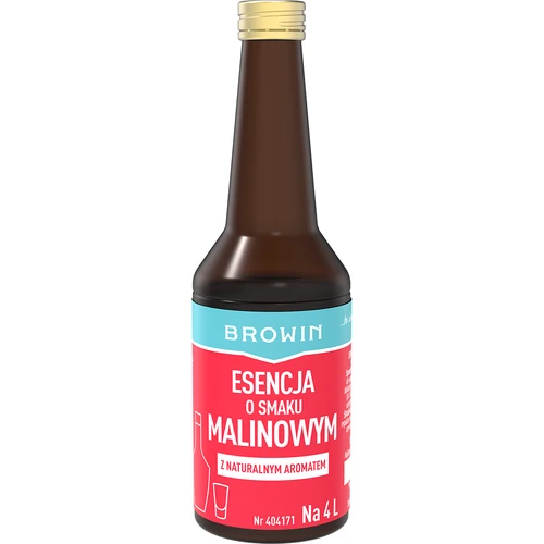 Malinová esencia s prírodnou arómou na 4 L - 40 ml