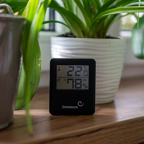 Meteorologická stanica – elektronická, bezdrôtová, čierna - typ A - 7