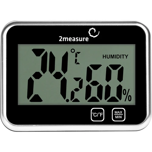 Meteorologická stanica – elektronická, bezdrôtová, čierna - typ B - 2
