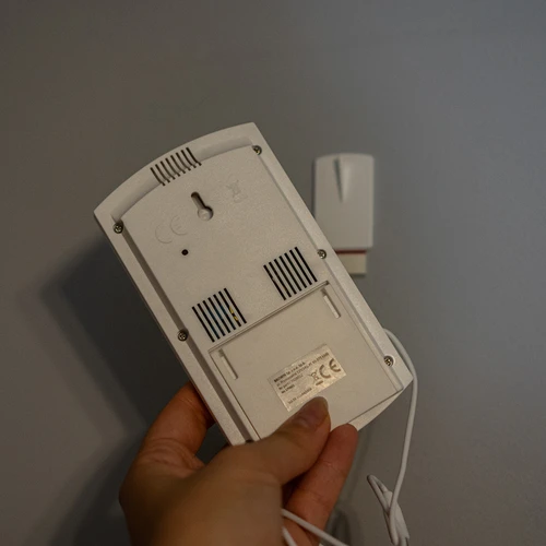 Meteorologická stanica – elektronická, sonda, biela - 11