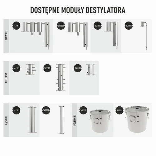 Modul destilátora - destilačný papagáj - 7