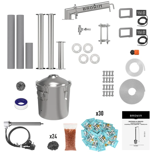 Modulárny destilátor Convex 30 L elektrický - Aabratek - 4