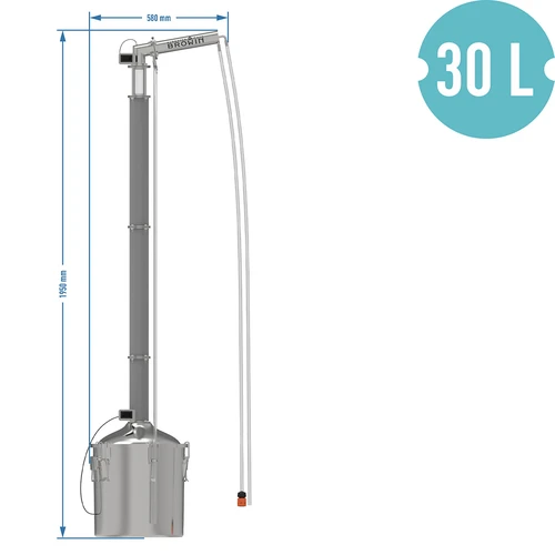 Modulárny destilátor Convex 30 L elektrický - Aabratek - 21