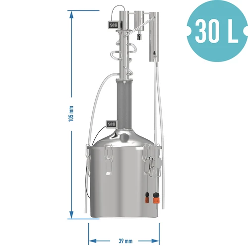 Modulárny destilátor Convex 30 L - Torpeda, „Studené Prsty” - 13