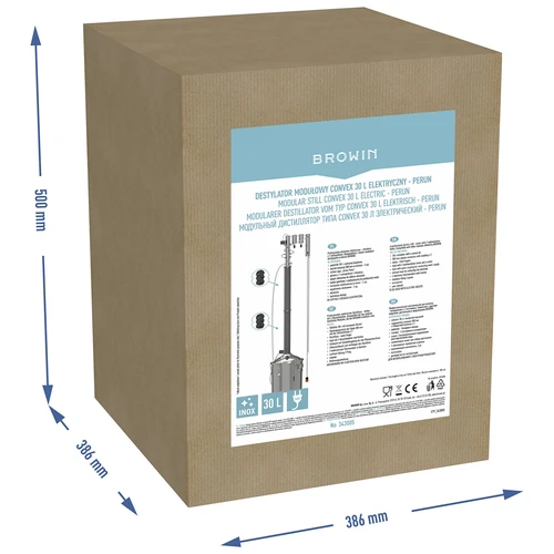 Modulárny destilátor Convex elektrický 30 L - Perun - 21