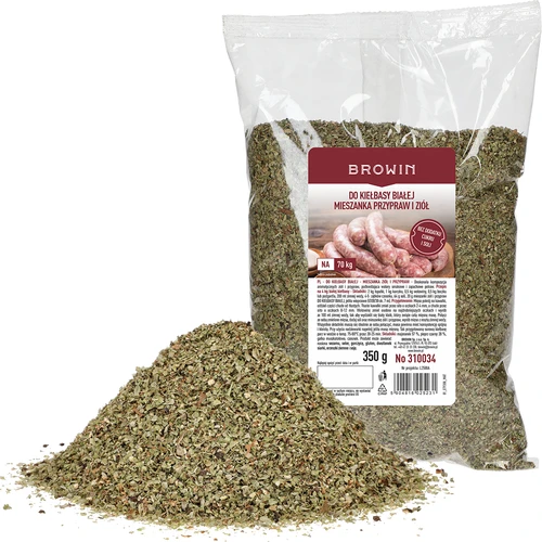 Na bielu klobásu - zmes korenín a byliniek, 350 g - 2
