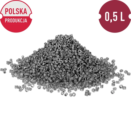 Nerezové prizmatické pružinky - 0,5 L - 2