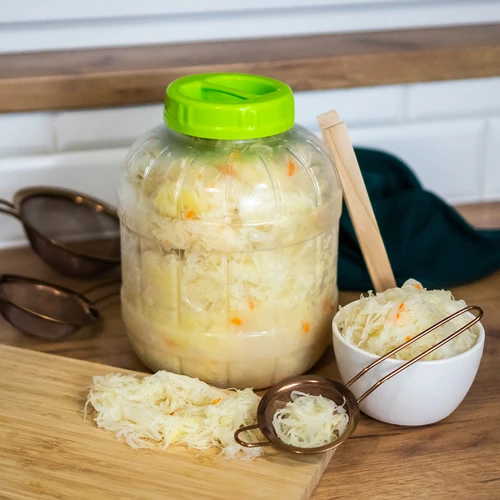 Nerozbitná, multifunkčná nádoba na kvasenie + kliešte, 5L - 8