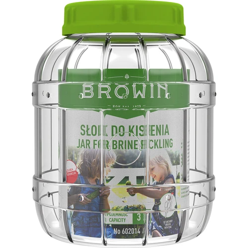 Nerozbitná nádoba na kvasenie, 3 L - 3