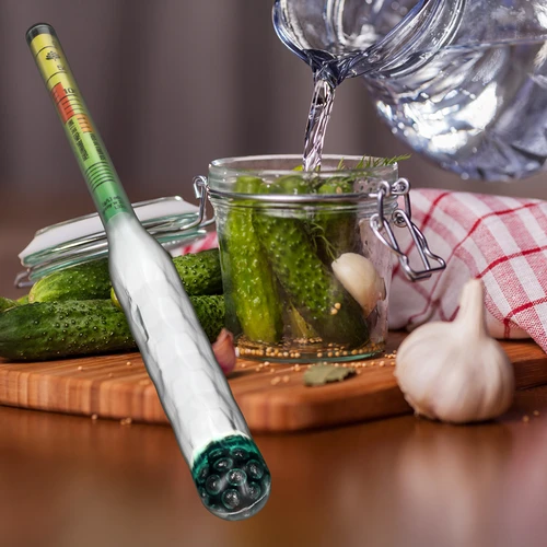 Nerozbitný soľomer so skúmavkou, rozsah merania: 0–300 g soli/L - 7