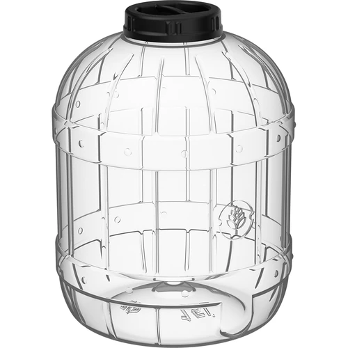 Nerozbitný, viacúčelový pohár s čiernym viečkom, 15L - 2