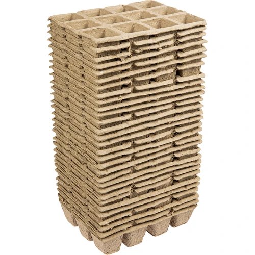 Papierové kvetináče 4,5x5x4,5 cm, 30 ks. - 2