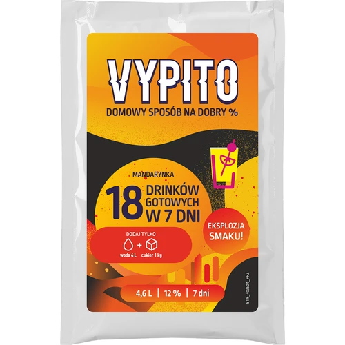 Párty sada - Vypito Mandarínka - 2