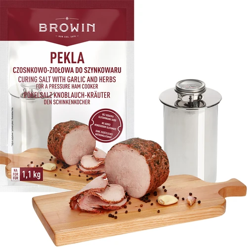 Peklosoľ Pekel cesnakovo-bylinkový do šunkovaru, 100 g - 4