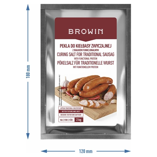 Peklosól - Pekla na obyčajnú klobásu, s funkčnou bielkovinou, 64 g - 3