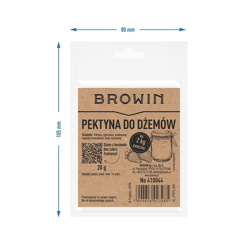 Pektín na džemy - citrusový amidovaný na želírovanie, 20 g - 4