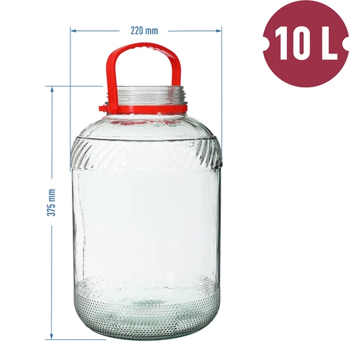 Pohár 10 L s plastovým vekom - 6
