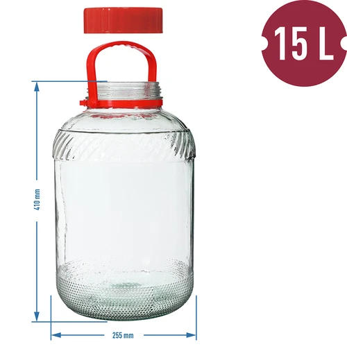 Pohár 15 L s plastovým vekom - 6